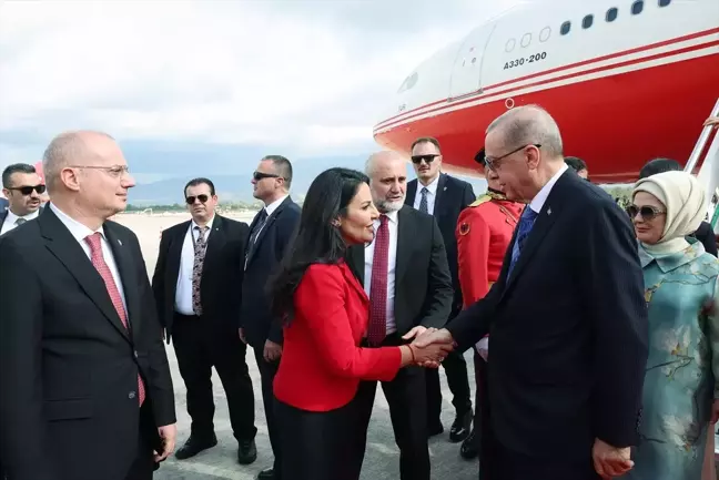 Cumhurbaşkanı Erdoğan, Arnavutluk'a geldi