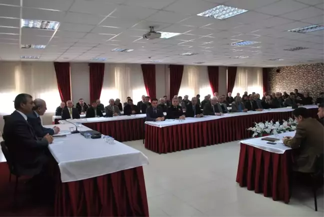 Kaymakam Çelenkoğlu Muhtarlarla Buluştu