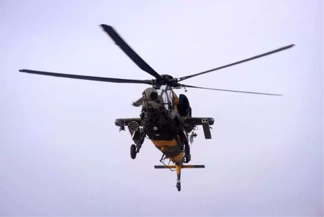 Kilis'te Yerli Üretim Atak Helikopter Tanıtıldı