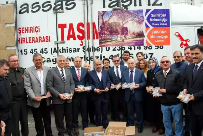 Manisa'dan Mehmetçiğe 50 Bin Paket Üzüm, 50 Bin Paket Leblebi