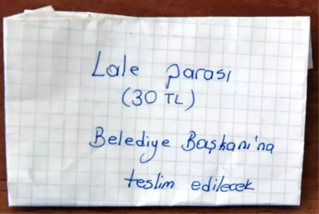 Belediye Parkından Lale Koparan Öğrenciler Sadece Pişman Olmakla Kalmadı