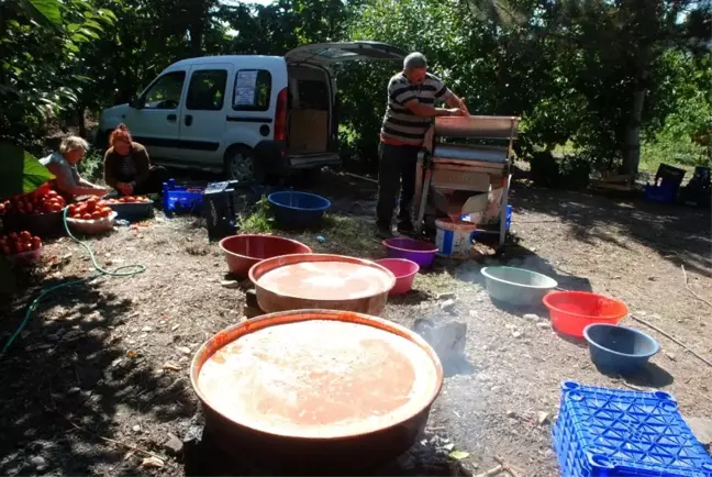 Tokatlı buluşu ile domates salçası yapımını kolaylaştırdı
