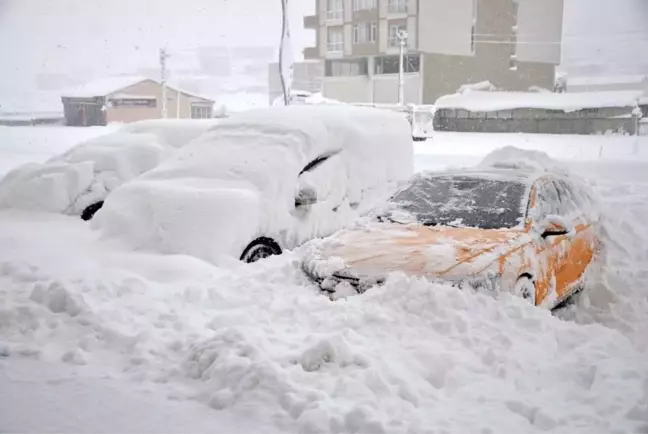 Yüksekova kara gömüldü! İlçede okullar tatil edildi