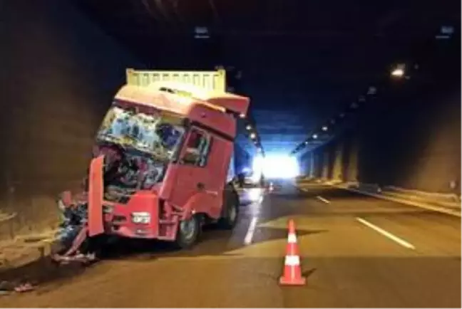 Gülek Tüneli'nde kaza: 1 yaralı