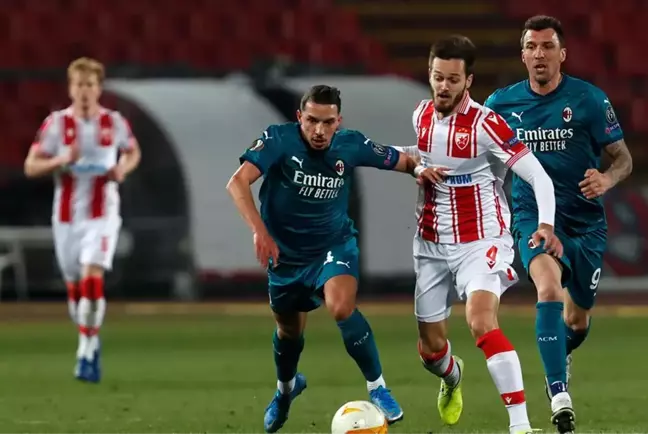 Milan, son dakikada yediği golle Kızılyıldız deplasmanında 2-2 berabere kaldı
