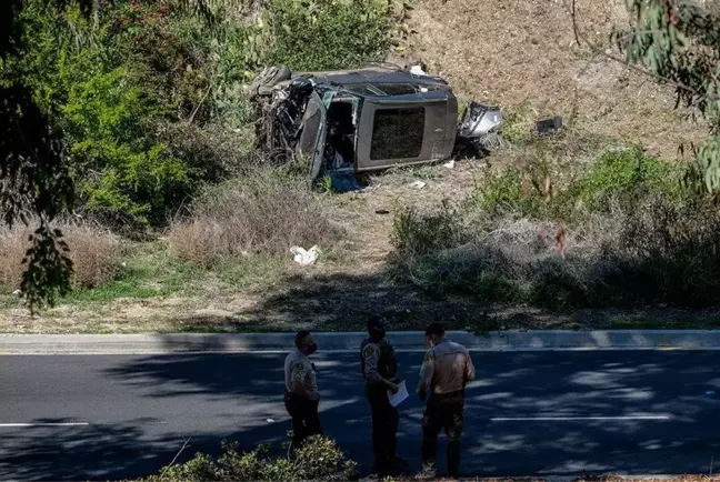 Trafik kazası geçiren ABD'li ünlü golfçü Tiger Woods'un sağlık durumu iyiye gidiyor