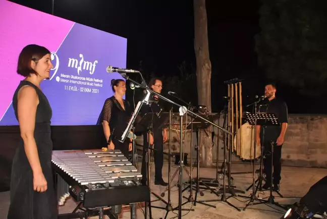 Damask Vocal Quartet, 19. Mersin Uluslararası Müzik Festivali'nde sahne aldı