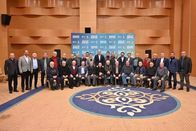 Kültür ve Turizm Bakanı Mehmet Nuri Ersoy ve Hakan Tütüncü, AK Parti'nin Antalya kurucularıyla bir araya geldi