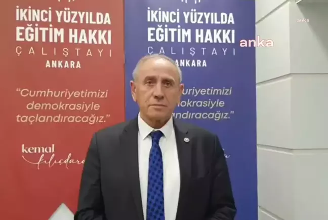 Eğitim-Sen Kurucu Genel Başkanı Yıldırım Kaya: Yeni müfredat AKP ideolojisine uygun insan tipi yetiştirme aşamalarından biri
