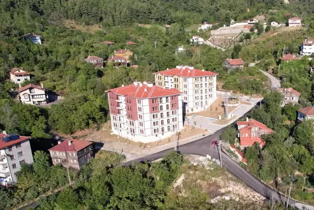 Kastamonu'da Sel Felaketinde Zarar Görenlere TOKİ Konutları Kurası Çekildi