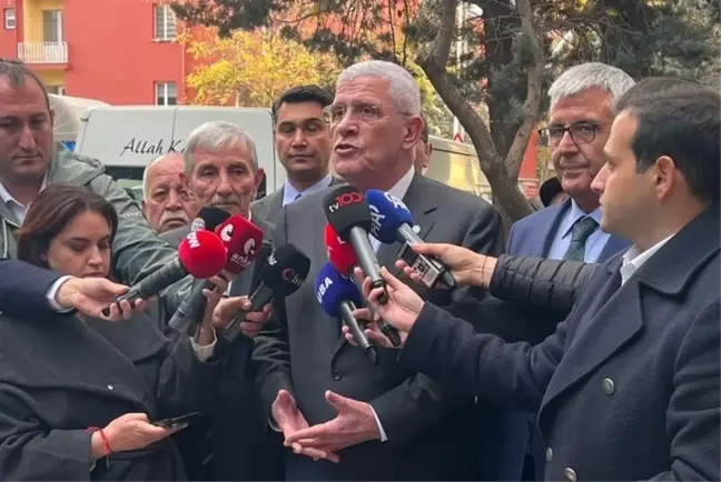 İYİ Parti Genel Başkanı Dervişoğlu'ndan Ahmet Özer'in Tutuklanması Üzerine Açıklamalar