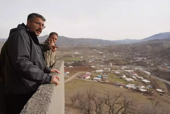 Hakkari'de Irak Sınırında Güvenlik Duvarı İncelemesi