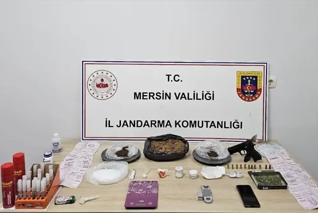 Mersin'de Uyuşturucu Operasyonunda 3 Zanlı Gözaltına Alındı