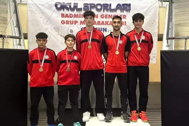 Erzincan Takımları Badminton Grup Şampiyonu Oldu