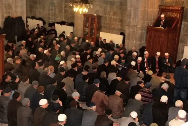 Erzurum'da 484'üncü 'Binbir Hatim' Duası Yapıldı