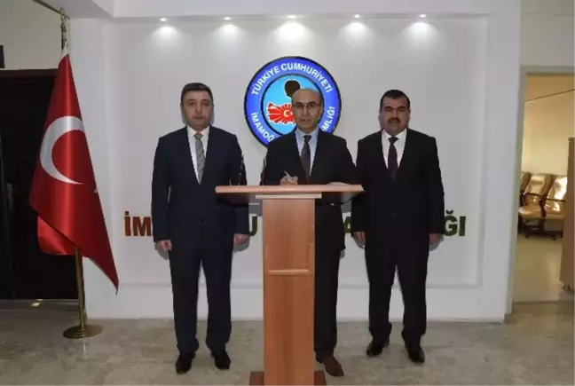 Vali Demirtaş'tan İmamoğlu Kaymakamı Alper Tanrısever'e Ziyaret