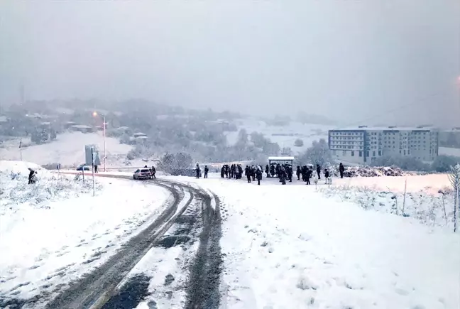 Sakarya'da Kar Yağışı