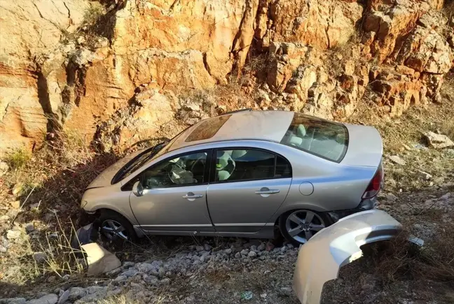 Konya'da trafik kazası: 2 yaralı