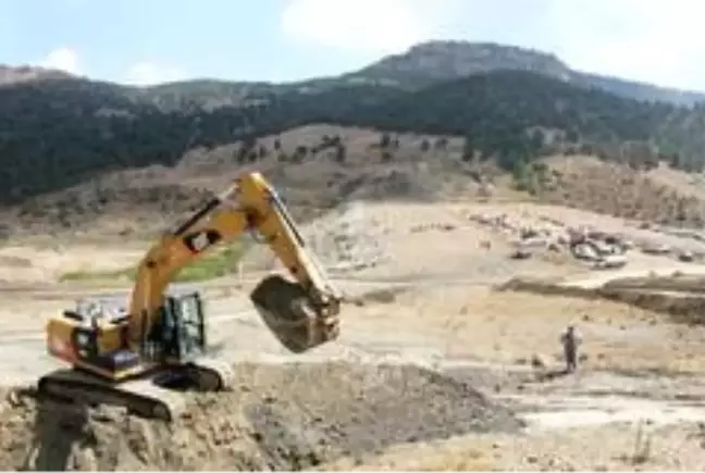 27 yıllık Karacaoğlan Göleti Projesi'nde çalışmalar yeniden başladı