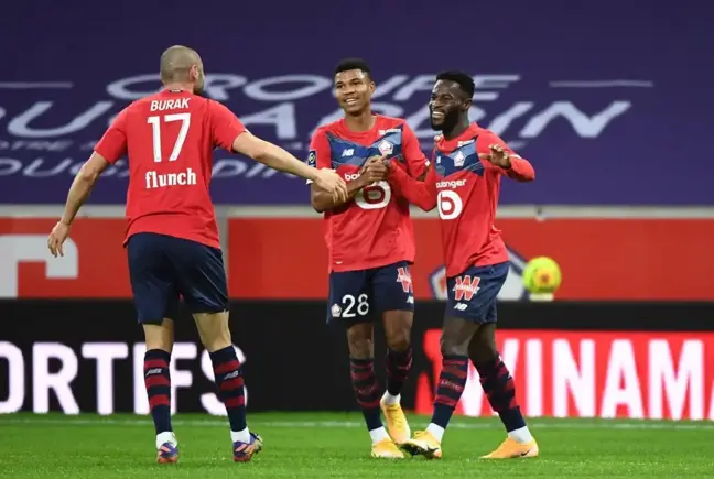 Lille Bordeaux'yu 2-1 mağlup etti ve iç sahadaki yenilmezliğini sürdürdü