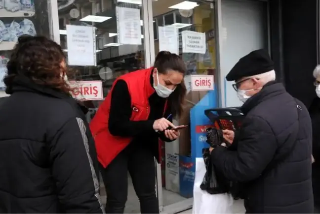 Edirne'de marketlere girişte HES kodu zorunluluğu getirildi