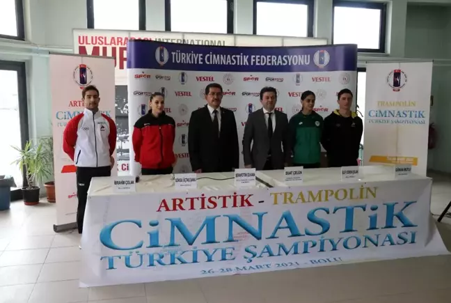 Bolu'da, Türkiye Artistik-Trampolin Cimnastik Şampiyonası başladı