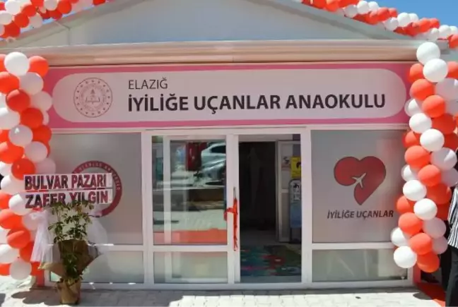 'İYİLİĞE UÇANLAR'DAN ELAZIĞ'A ANAOKULU