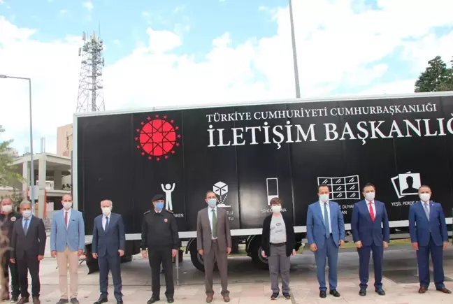 Cumhurbaşkanlığı İletişim Başkanlığı Dijital Tırı ziyarete açıldı