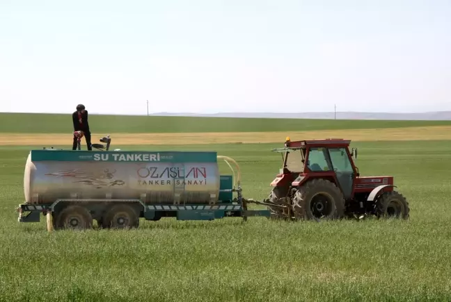 Çiftçiler kuraklığa böyle önlem aldı