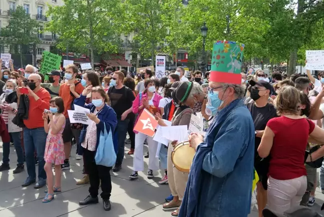 Fransa'da Brezilya'daki hükümet karşıtı protestolara destek