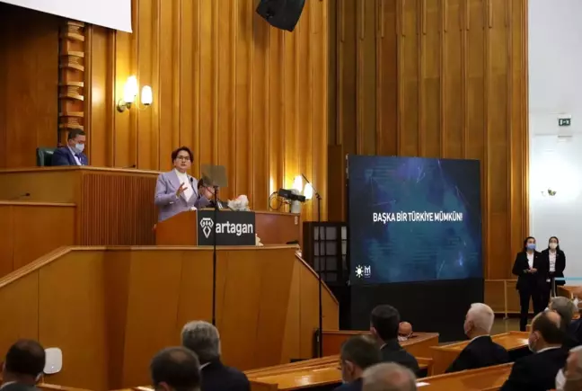 Akşener, grup toplantısında Artagan Projesi'ni açıkladı