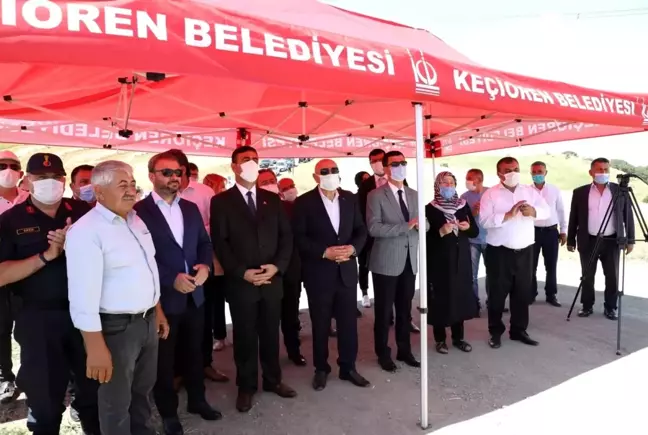 Keçiören'de çiftçilerin hasat şenliği gerçekleştirildi