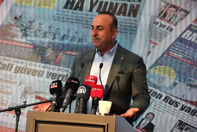 Bakan Çavuşoğlu: 