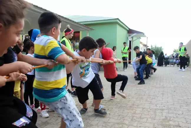 Son dakika haberleri... 42 farklı şehirden köye gelen çocuklar, mini şenlikte doyasıya eğlendi