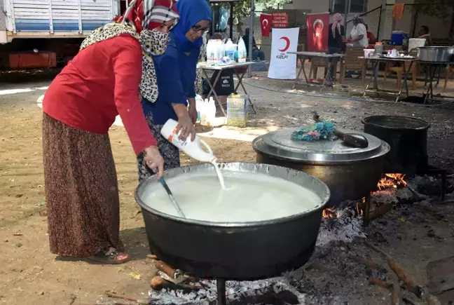 Son dakika... Kazanlar yangın işçileri için kaynadı