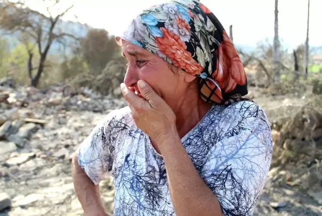 Yangınla boğuşan kardeşine yardıma gitti, döndüğünde evi ve koyunları yanmış halde buldu