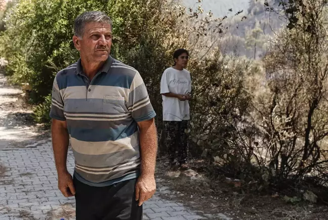 Bucak'taki yangında evi kullanılamaz hale gelen vatandaş, yaşadığına seviniyor