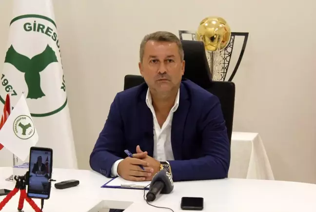 Giresunspor Kulüp Başkanı Hakan Karaahmet: 