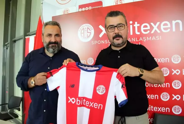 Antalyaspor'un forma sponsoru Bitexen Teknoloji oldu