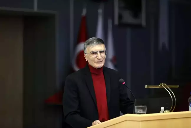 Prof. Dr. Sancar, TÜBİTAK Fen Lisesi'nde öğrencilerle buluştu