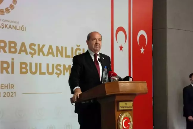 Son dakika haberi | ESKİŞEHİR - KKTC Cumhurbaşkanı Tatar, Kıbrıs Gazileri Buluşması'na katıldı