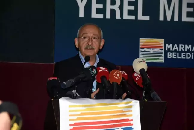 CHP Genel Başkanı Kılıçdaroğlu, Marmaris'te gazetecilerle buluştu