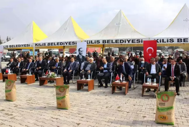 'Tohumum Yerli Üretimim Milli Projesi' kapsamında tohumluk buğday dağıtıldı