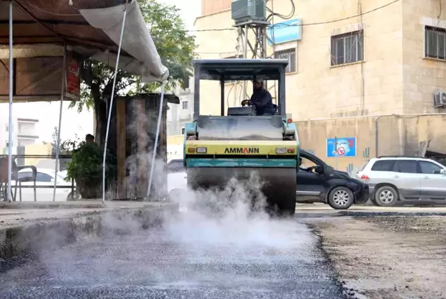 Cerablus'ta yol çalışması tamamlandı