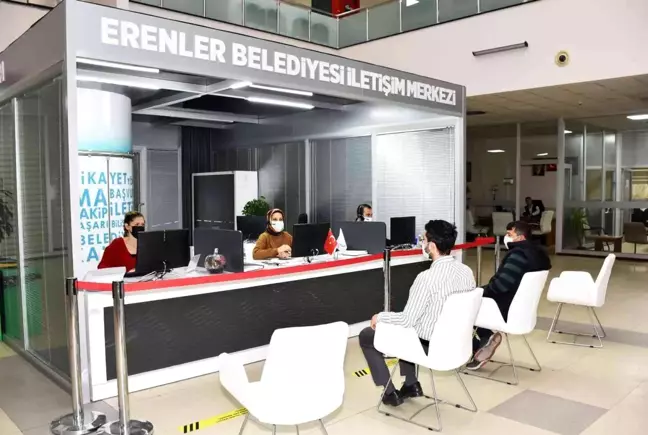 Erenler Belediyesi İletişim Merkezinden üstün başarı