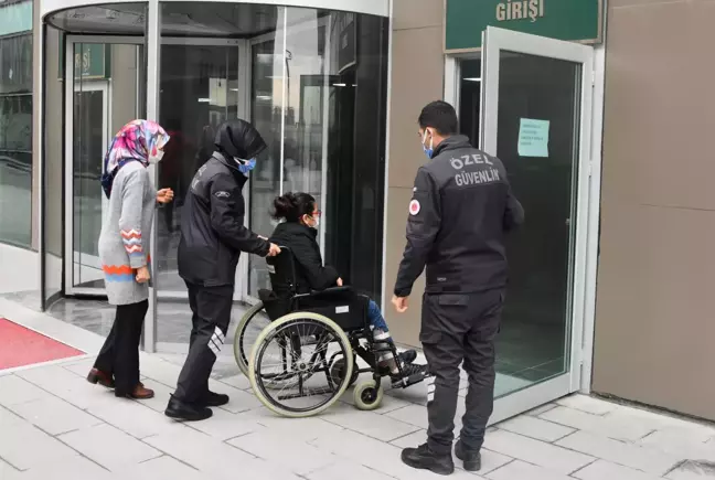 Gaziantep Adliyesi'nde engelliler için özel birim kuruldu