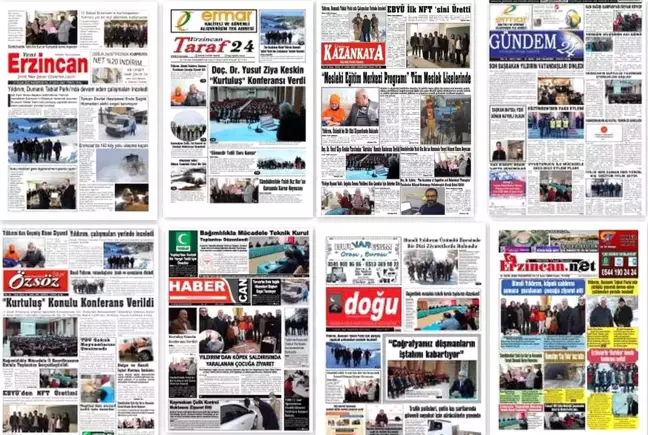Yerel gazeteler kırmızı alarmda