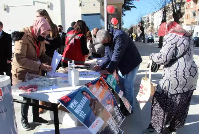 112 Günü'nde Burdur'da farkındalık anketi yapıldı