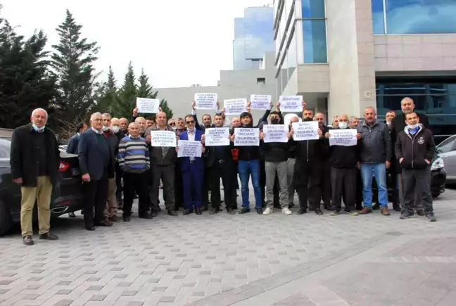 Ankara'da özel halk otobüsü şoförlerinden sübvansiyon talebi