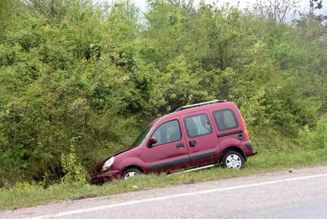 Sinop'ta trafik kazası: 2 yaralı